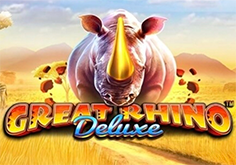 Great Rhino Deluxe Slot Logo